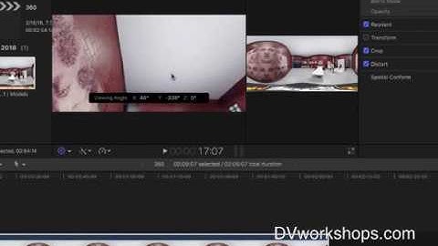 Learn Final Cut Pro X 360 Video editing in 7 Minutes
