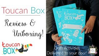 The toucan box is a subscription service that delivers creative craft
boxes to children aged 3-8 years old. i've always been curious what
inside ...