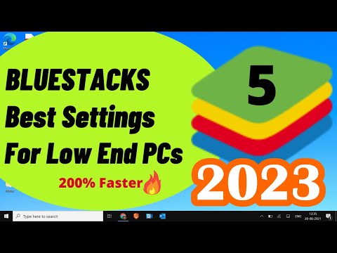 BEST Bluestacks 5 Settings For Low End PC | How To Make Bluestacks 5 Run Faster Windows 11/10