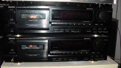 DENON DRM-740 CASSETTE TAPE DECK NOT PLAYING REPAIR