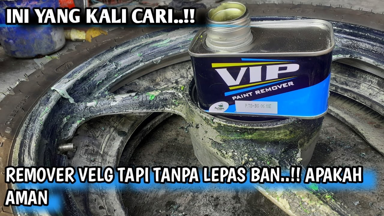 REMOVER VELG MOTOR TANPA LEPAS BAN..!! CARA IRIT REMOVER DAN AMAN YouTube