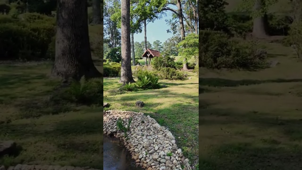 Сад в мемориальном парке Вестовер 