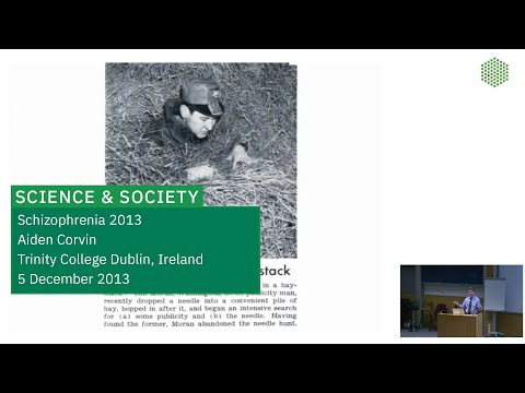 EMBL Forum Science and Society Seminar: Aiden Corvin - Schizophrenia