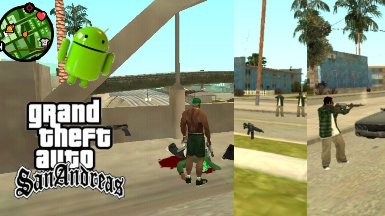 a MAIOR GU3RRA DE GANGUES do GTA SA - 100 BALLAS vs 100 GROVE