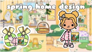 Toca Life World 🌼 Ücretsiz Hediye 🌿 Spring Home Design 💛💚 #tocaboca #tocalifeworld #tocalife #toca