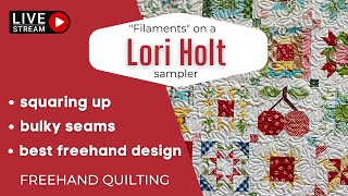 Master Free Motion Quilting a Lori Holt Sampler with These Tips