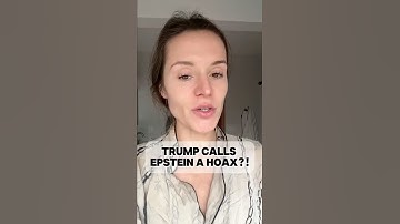 Trump Calls Epstein a Hoax?! #Trump #Epstein #PoliticalPsychology
