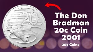 The Don Bradman 20c Coin 2001 (20c Coins)