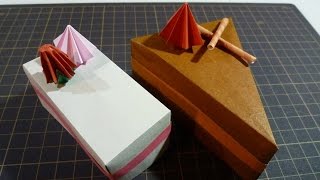 折り紙で作る ケーキ の折り方5選 可愛いショートケーキの作り方とは 暮らし の