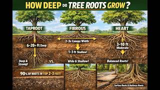 Tree Root Systems Types — How Deep & Wide Do They Go   Myth Vs Reality