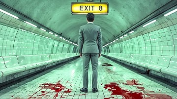 The Exit 8 (2025) Movie Explained in Hindi / Urdu | Exit 8 Endless Tunnel Story Summarized हिन्दी