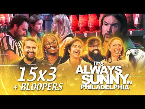 The Gang Buys a Roller Rink | It's Always Sunny in Philadelphia 15x3+S4 Bloopers | Group Reaction