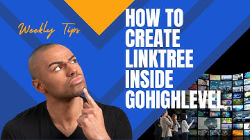 How to create linktree inside gohighlevel