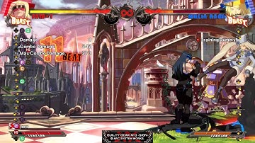 Zato=1 Shadow Gallery Combo Into Unblockable Late Airdash Oki