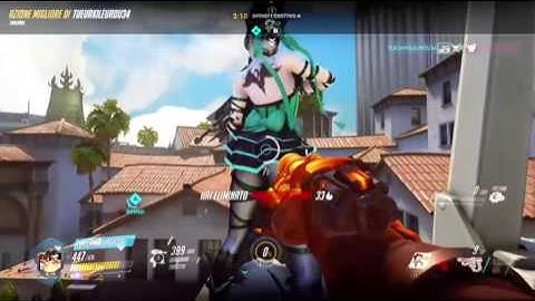 Overwatch - Play of the Game - Torbjorn getting caught