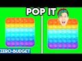 POP IT WITH ZERO BUDGET! (POP IT FIDGET TOY FUNNY PARODY BY LANKYBOX!) *AMONG US, GRANNY, & MORE!*