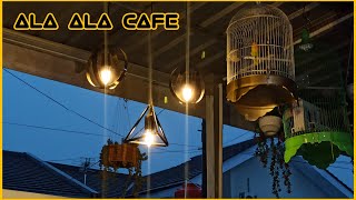 CARA MEMBUAT LAMPU GANTUNG ALA CAFE. 