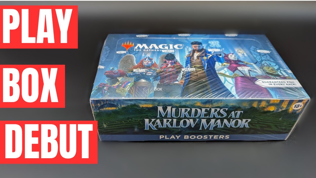 murders at karlov manor set booster box Murders at Karlov Manor Play Booster Box – Mox Boarding House main image 1