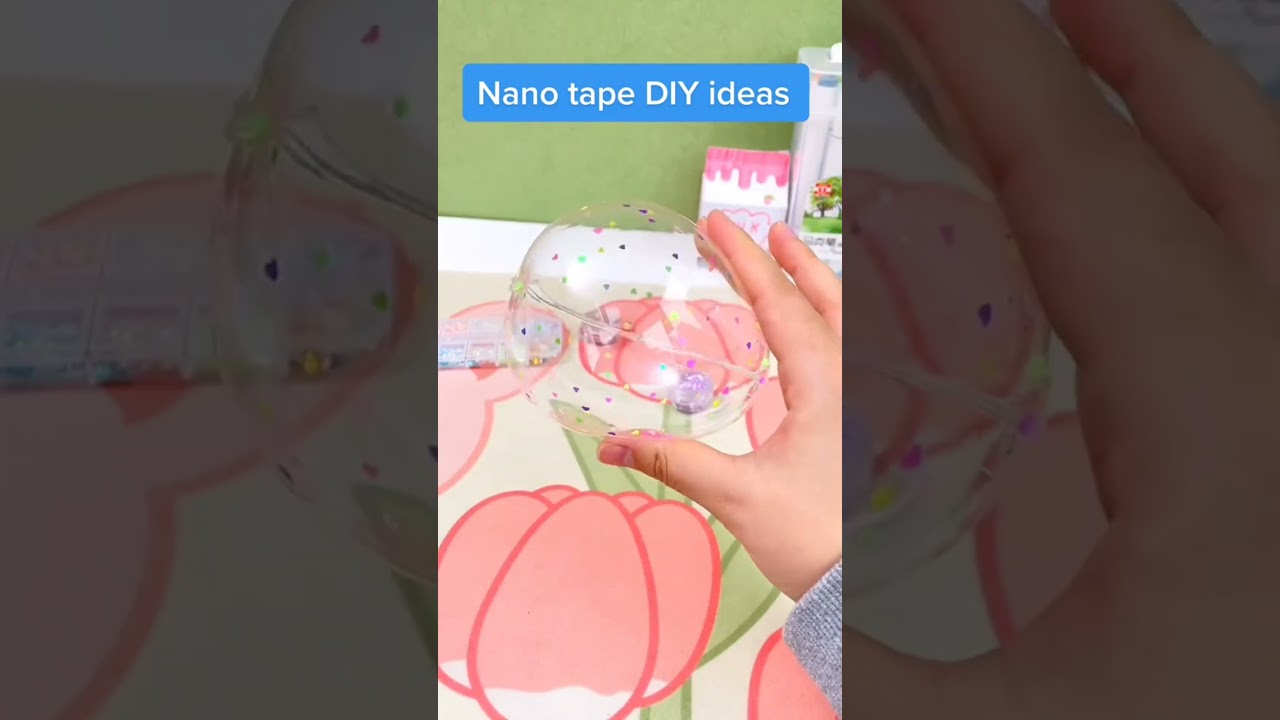DIY VIRAL TIKTOK NANO TAPE BUBBLES // YANIE
