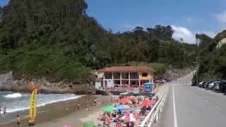 LA PLAYA D'AGUILAR, XANA DEL MAR. MUROS DE NALÓN (ASTURIAS)