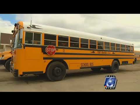 Port Aransas high school and elementary school students return to school buildings