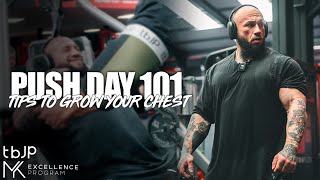 PUSH DAY 101 // TOP CHEST TRAINING TIPS FT GIANZ ZITA