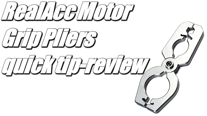 Quick Tip: Using & Fixing Your RealAcc MOTOR PLIERS from Banggood.com