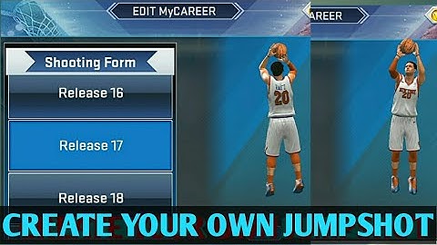 NBA2K19v46 MOBILE ANDROID CREATE YOUR OWN JUMPSHOT