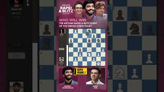 superunited Rapid. Round 7. Gukesh vs Anish. #chessshorts #chess #grandmaster
