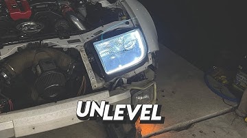 Z32 LED Strip Headlight Mod! How to open and modify Z32 headlights.