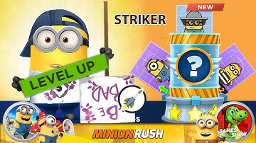 Striker Level Up Costume & Agent Prize Pod Minion Rush Despicable Me gameplay walkthrough