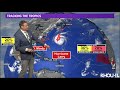 Tropics update: Hurricane Larry, Tropical Depression Mindy and 2 tropical waves