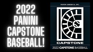 MY FAMILY GIFTED ME A BLASTER BOX OF 2022 PANINI CAPSTONE BASEBALL! DID I PULL AN AUTO OR RELIC