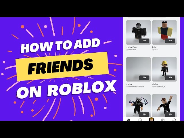Roblox - Now it's even easier to find and add your friends on