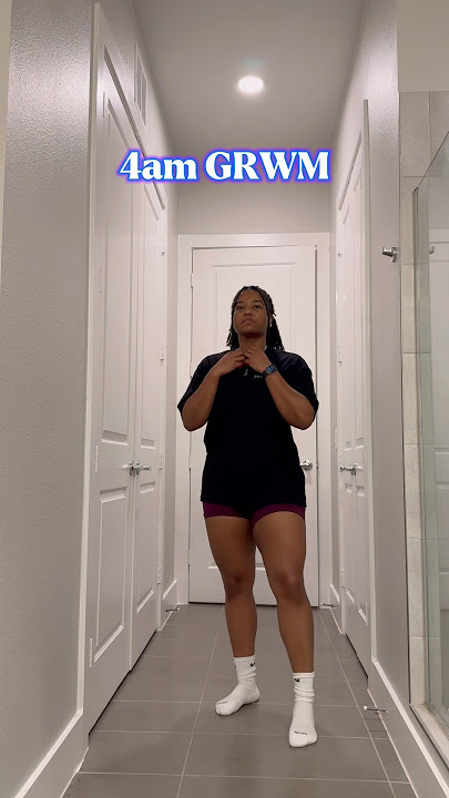 4am GRWM for the gym! #grwm #5amworkout #fitnessmotivation