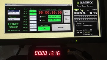 ARTNET recorder software