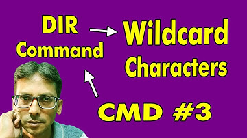 DIR Command & Wildcard Character in Windows CMD Prompt Bangla Tutorial Part 3