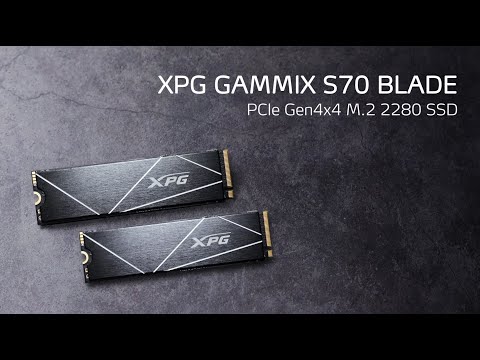 XPG GAMMIX S70 BLADE PCIe Gen4x4 M.2 2280 SSD