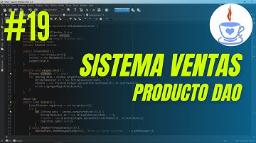 Punto de Venta en Java y Apache NetBeans: Producto DATOS