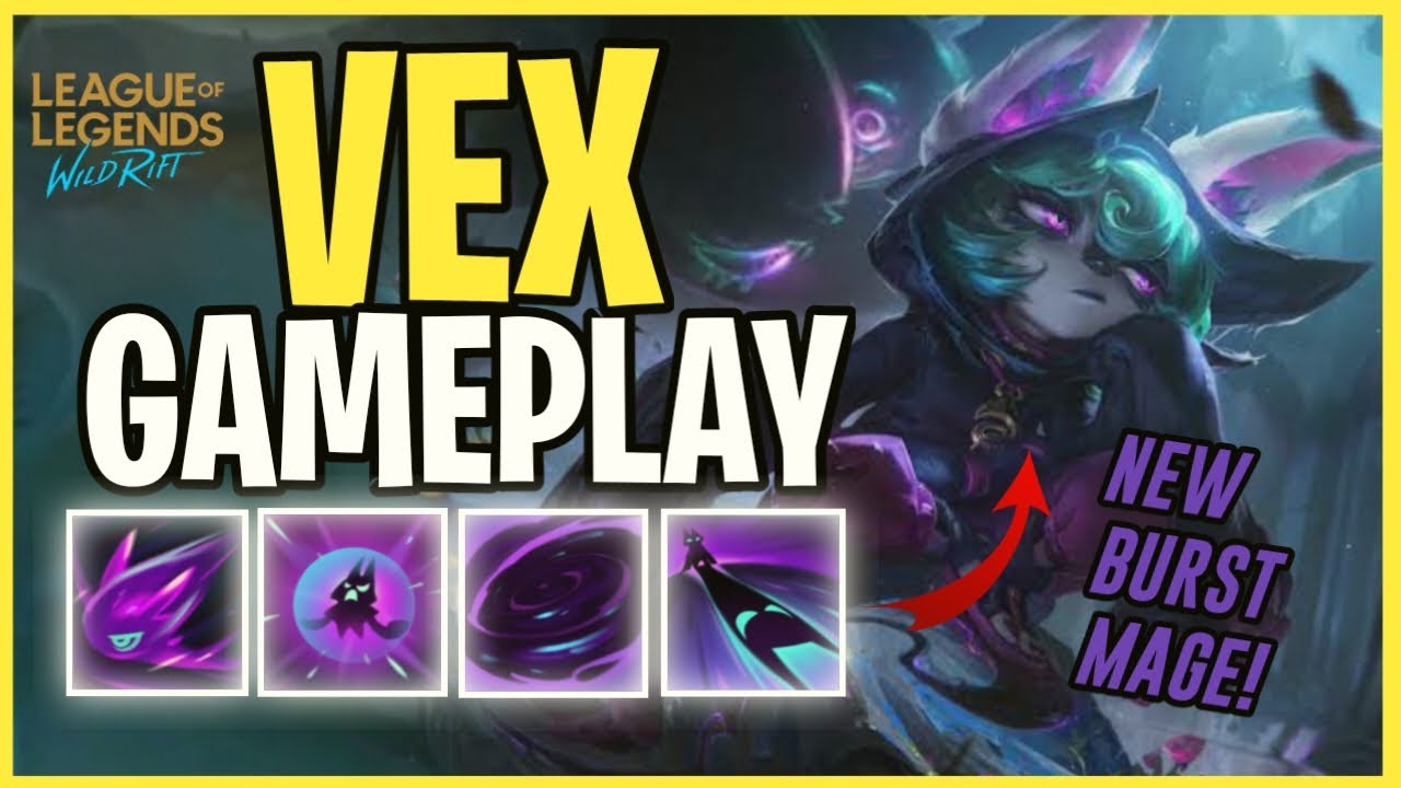 NEW MAGE CHAMP VEX GAMEPLAY!! ( BEST BUILDS, RUNES, COMBOS) LoL WR