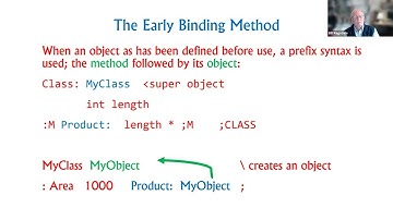 An Introduction To Win32Forth Object Oriented Programming -- Bill Ragsdale -- 2025-10-25