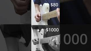 Which Telecaster Sounds Better $80 vs $1000