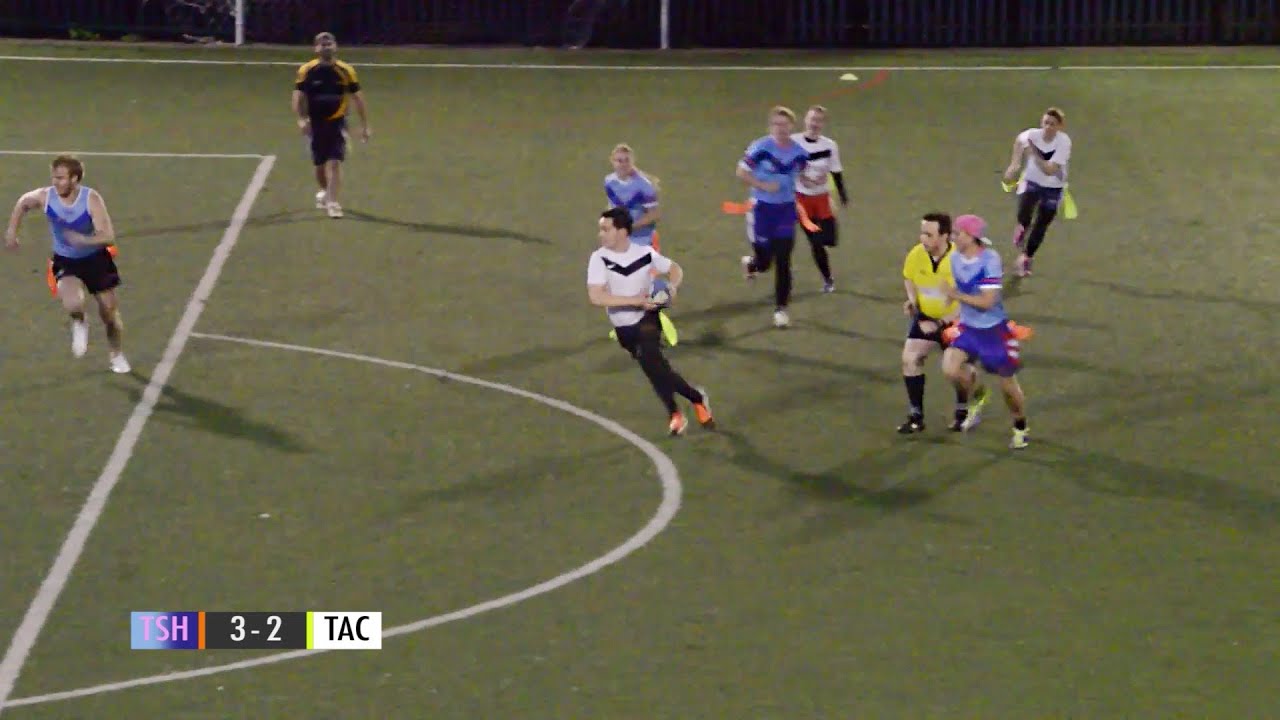Tag Rugby Mixed Super League Round 5 (Spring 2014) - Tagquila Shots v ...