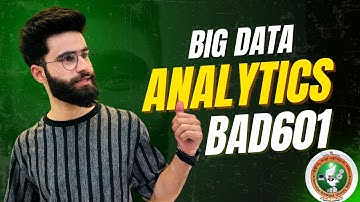 BAD601 Vtu Passing Package | Big Data Analytics