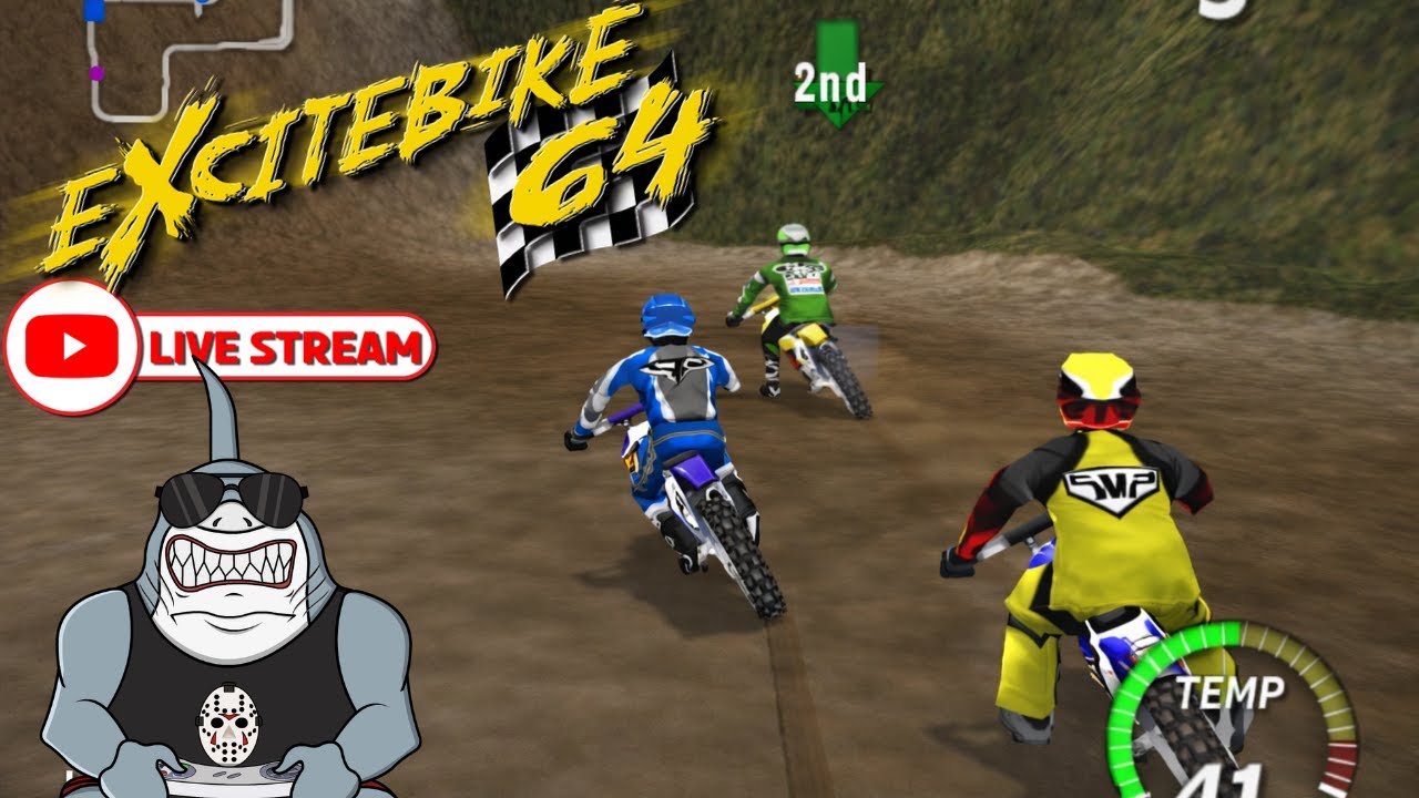 Excitebike 64 LIVE – Classic Racing Action! 🏁