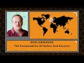 Ross Anderson - The sustainability of safety and security