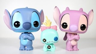 STITCH, SCRUMP & ANGEL Funko Pops review 