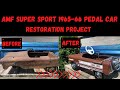 Pedal Car FULL RESTORATION - AMF Super Sport 1965-66 Children's Pedal Car - MIKE NEL PROJECTS