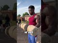 This african bodybuilder got jacked