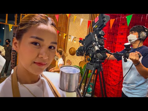 Behind the scenes with Ploysai Tv Appearance